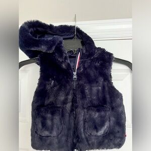 Tommy Hilfiger Toddler girl fur vest